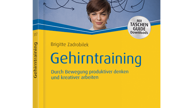 Buch Gehirntraining - Tipps für ein fittes Gehirn von Stresscoach Brigitte Zadrobilek