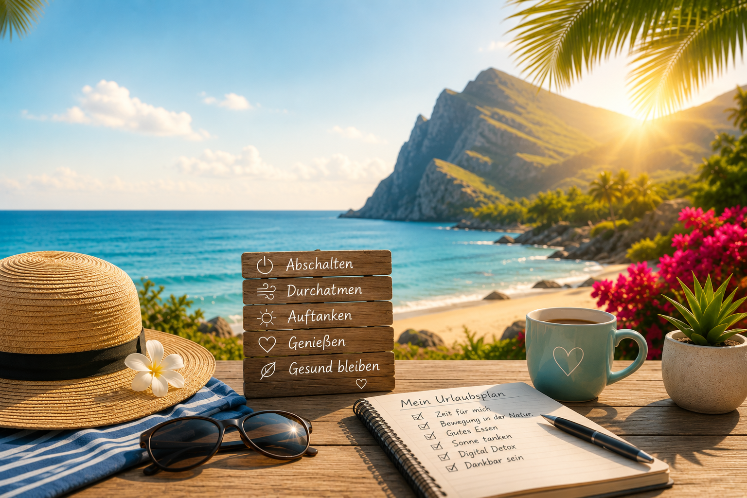 Entspannter Urlaubsstart beginnt mit der richtigen Planung